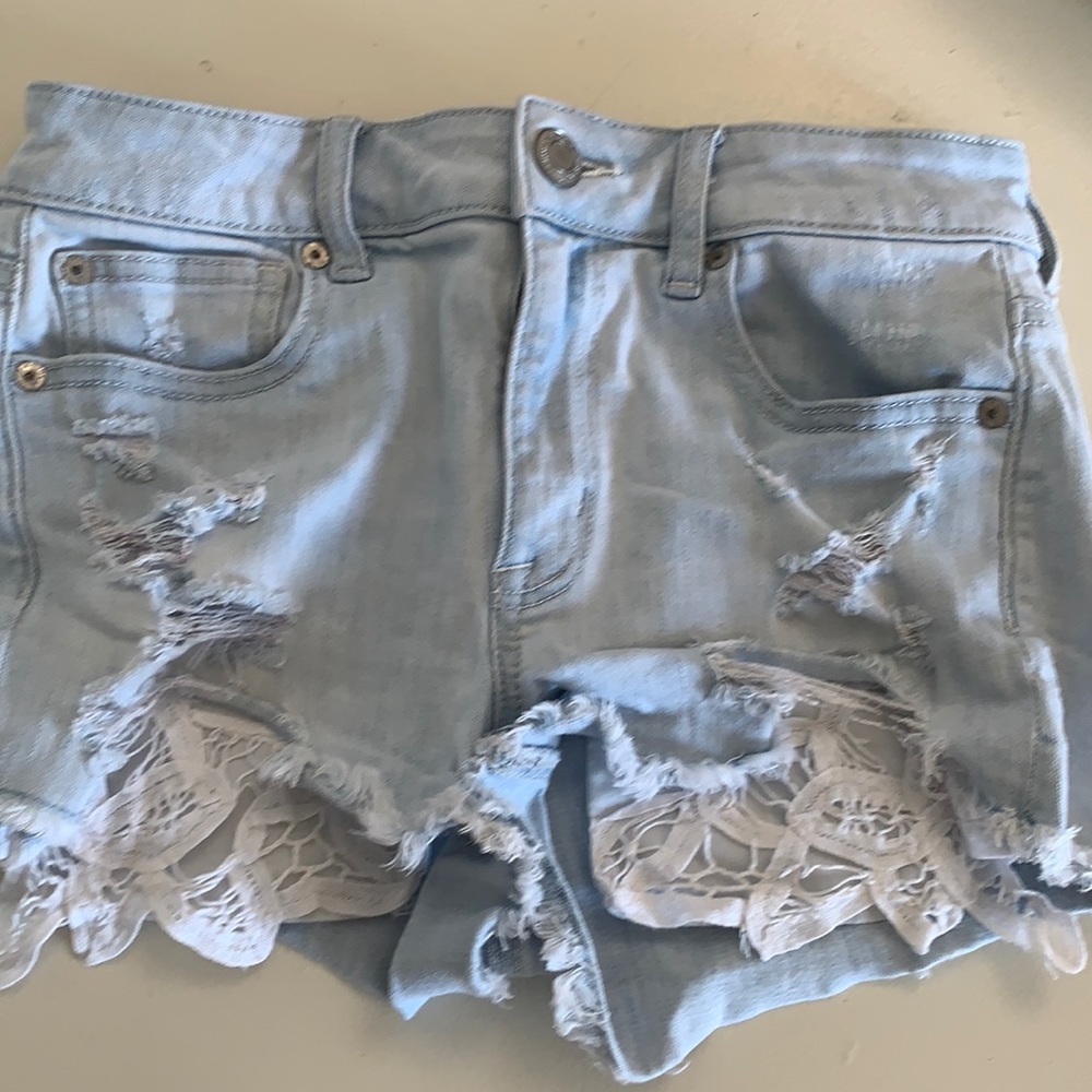 jean shorts die 4 american eagle
